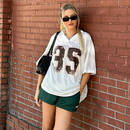 WOLFF | Lässiges V-Ausschnitt Slimming Tee