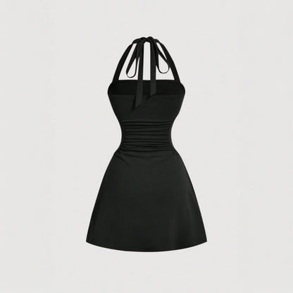 1Slim Fit High-Waisted Short Skirt