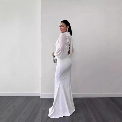 WOLFF | Top-Träger Slim-Fit Fischschwanzkleid-Set für Eleganz