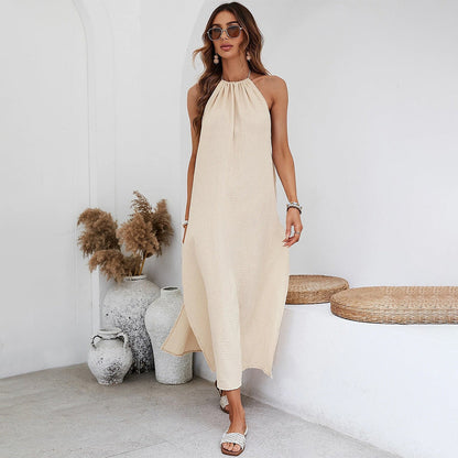 WOLFF | Rückenfreies Halterkleid