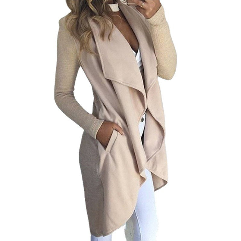 WOLFF | Revers Schlank Lang Trench Coat