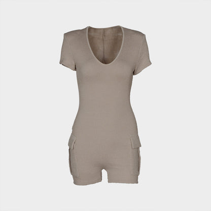 WOLFF | Rippstrick-Taschen-Overall