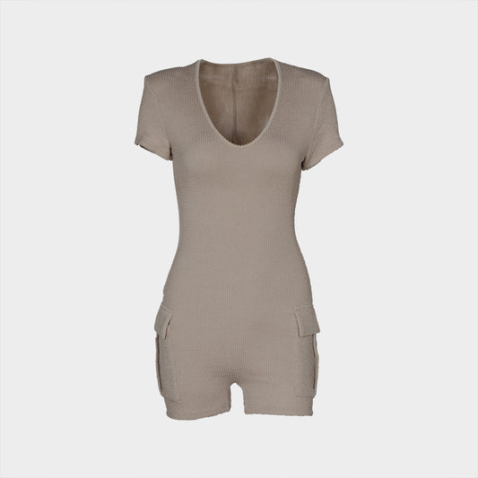 WOLFF | Rippstrick-Taschen-Overall