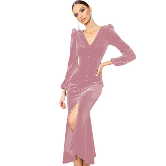 WOLFF | Elegantes Temperament Maxikleid