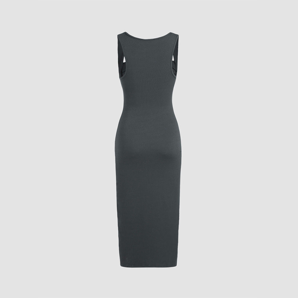 WOLFF | Geraffte Taillierung kaschierende Slim Bodycon Rock