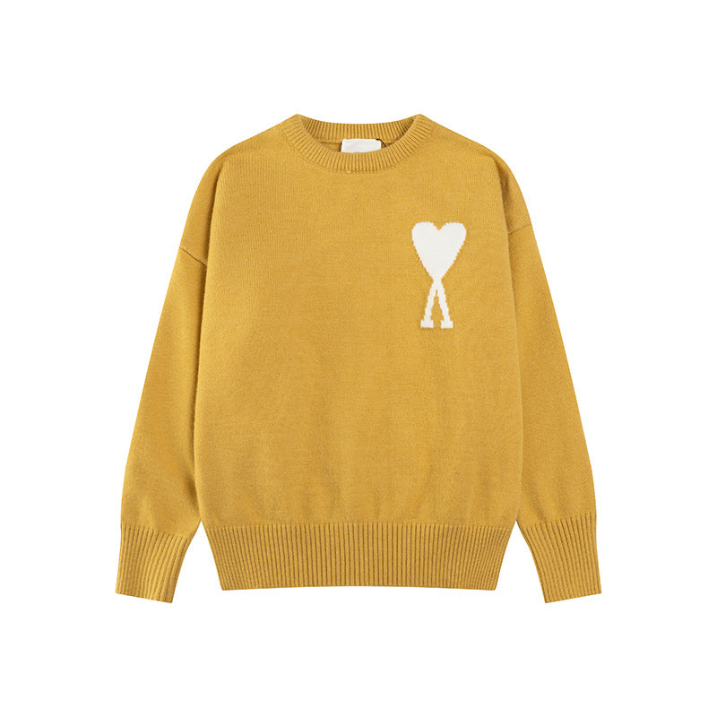 ✅ Herzbestickter Damenpullover