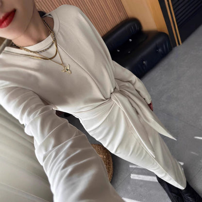 WOLFF | Strick Slim-Fit Midikleid