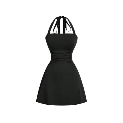 1Slim Fit High-Waisted Short Skirt