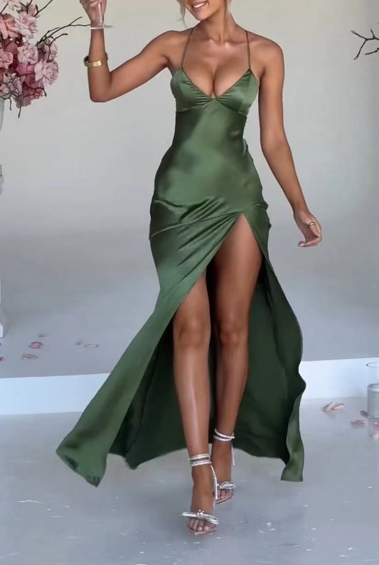 WOLFF | Slim Fit Split Dress Großhandelsbekleidung