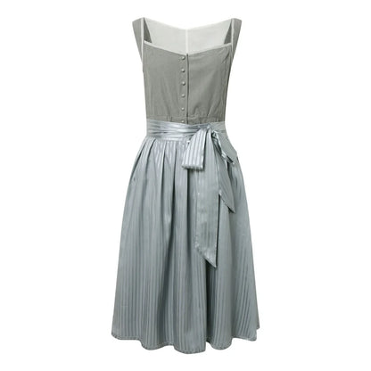 Heidi-Mode | Lässig Oktoberfest Knielang Dirndl Kleid