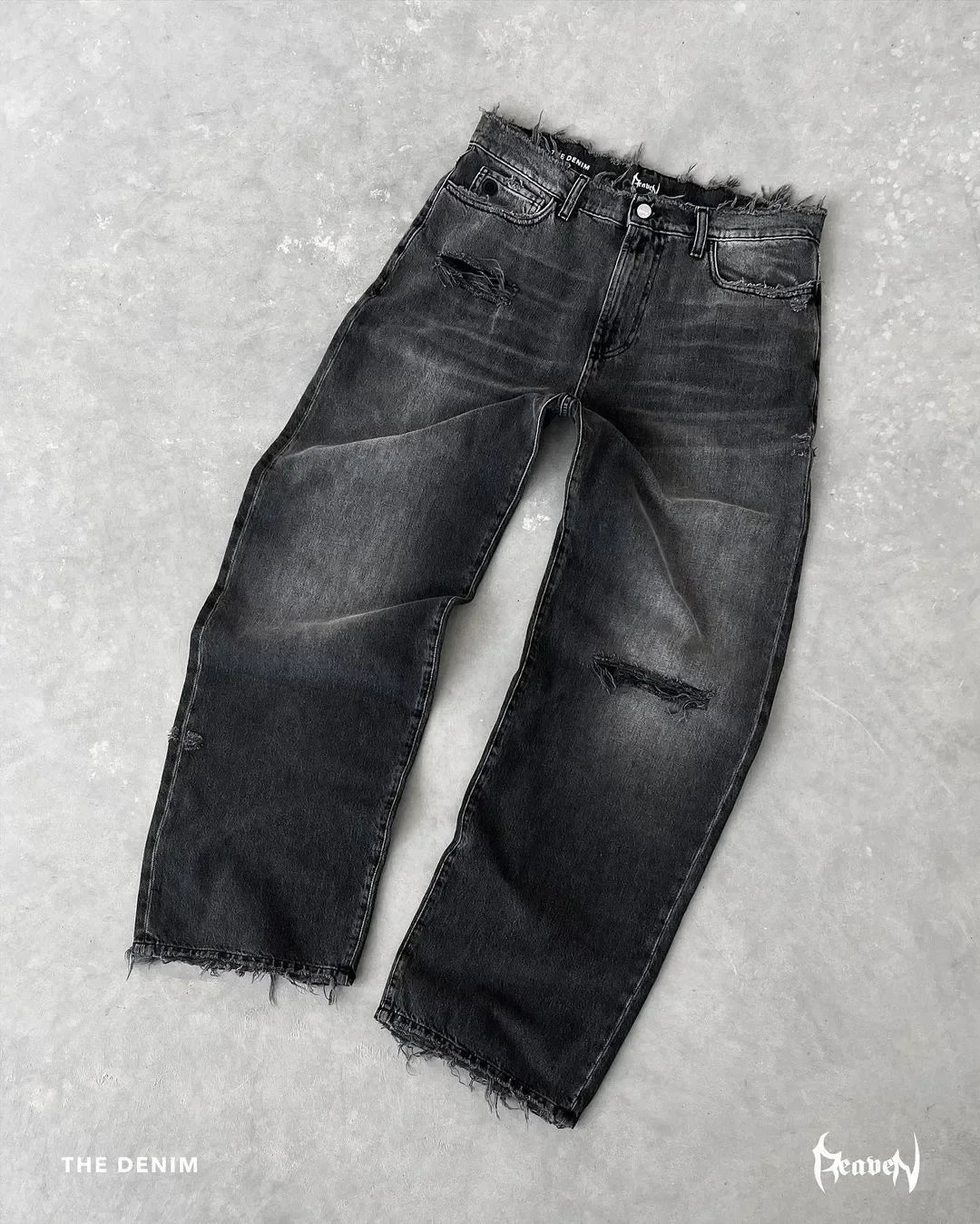 Fudus | Amerikanische Gewaschene Retro Jeans Für Männer