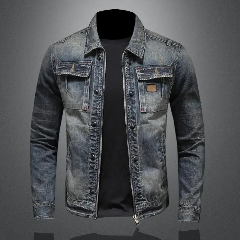 Retro-Jeansjacke