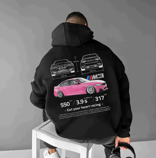 Heidi-Mode | Oversized Racing Hoodie