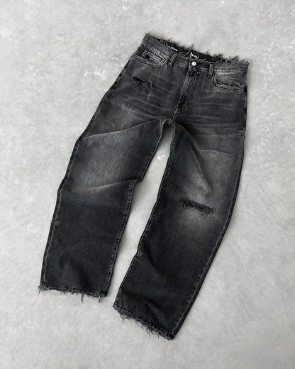 Fudus | Amerikanische Gewaschene Retro Jeans Für Männer