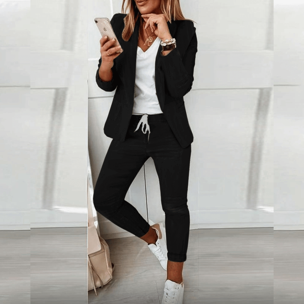 Elegante und Bequeme Blazer Set