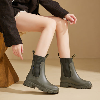 Gummistiefel - Wasserdicht mit Antirutschsohle, Perfekt für Regenwetter