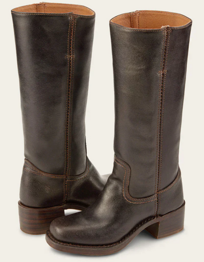 Heidi-Mode | Damen Plateau Stiefel Bequeme
