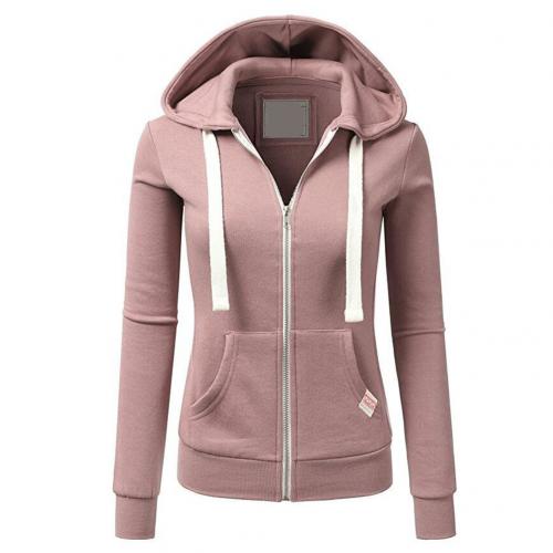 Heidi-Mode | Fleece Zip Up Hoodie Met Verstelbare Capuchon