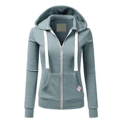 Heidi-Mode | Fleece Zip Up Hoodie Met Verstelbare Capuchon