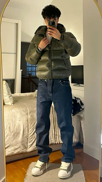 Fudus | Entenfedern Pufferjacke Für Männer