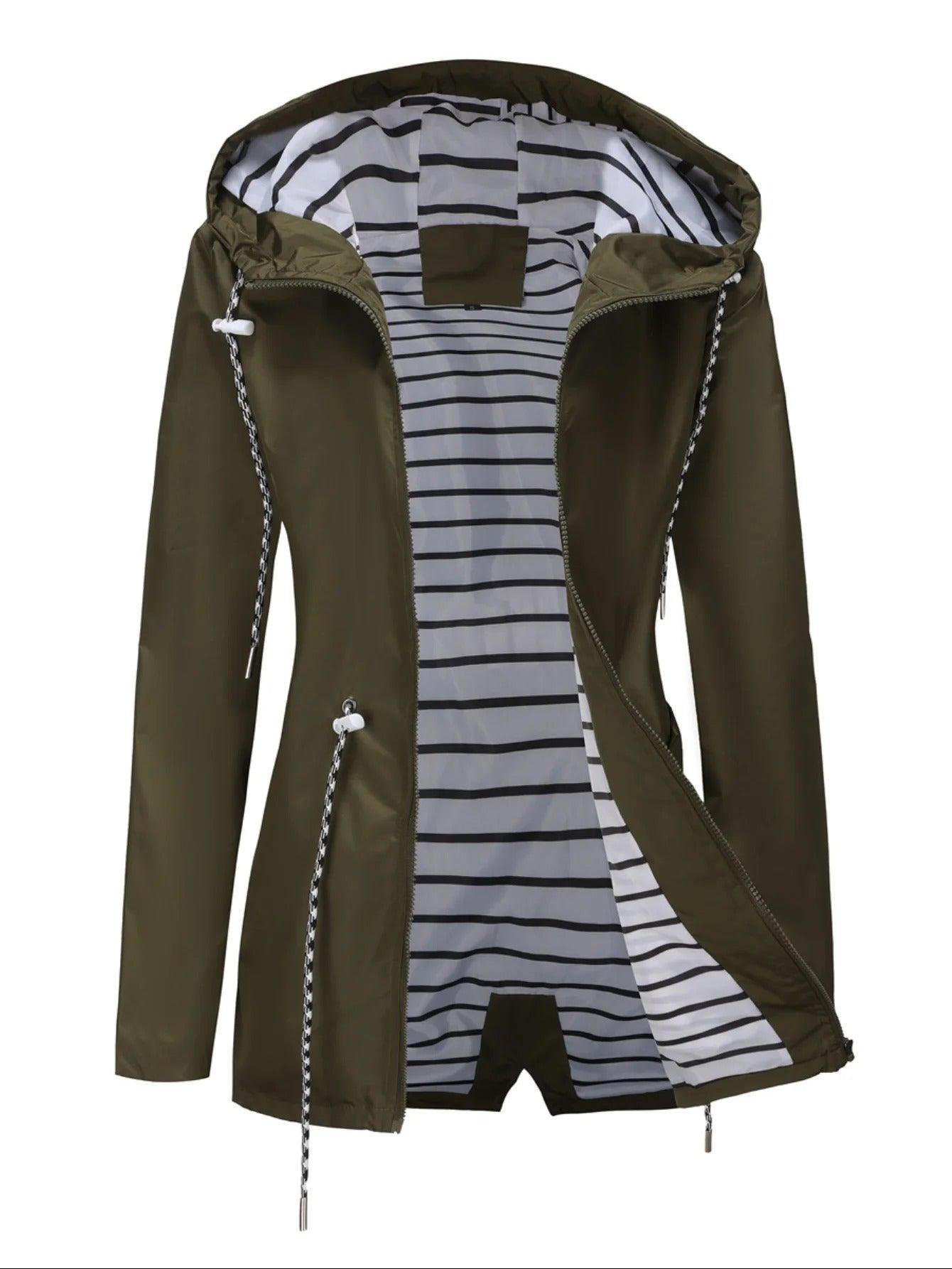 Fudus | Wasserdichte Lange Jacke für Alle Jahreszeiten