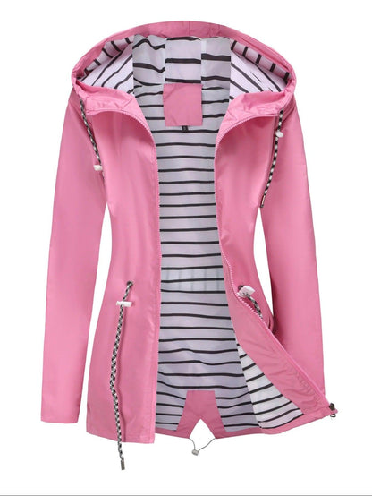 Fudus | Wasserdichte Lange Jacke für Alle Jahreszeiten