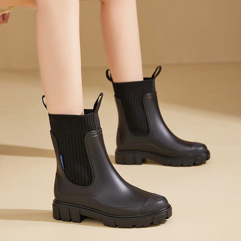 Gummistiefel - Wasserdicht mit Antirutschsohle, Perfekt für Regenwetter