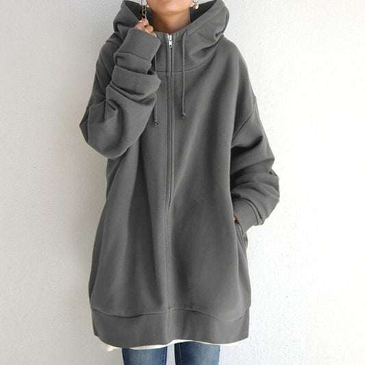 Wolfftop Bequemer Oversize-Winterhoodie Cassandra