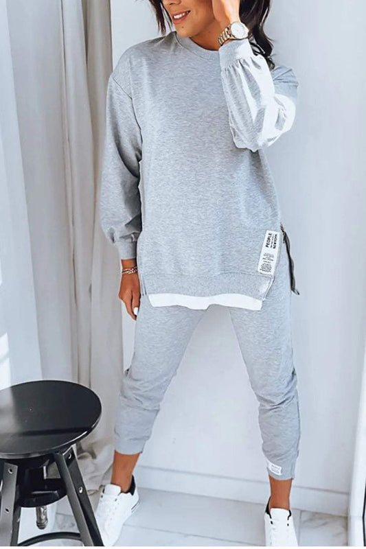 Heidi-Mode | Bequemes Sweatshirt- und Hosen-Set für Frauen