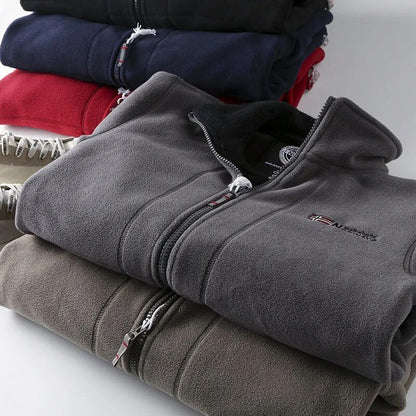 Norweger-Fleece-Winterjacke