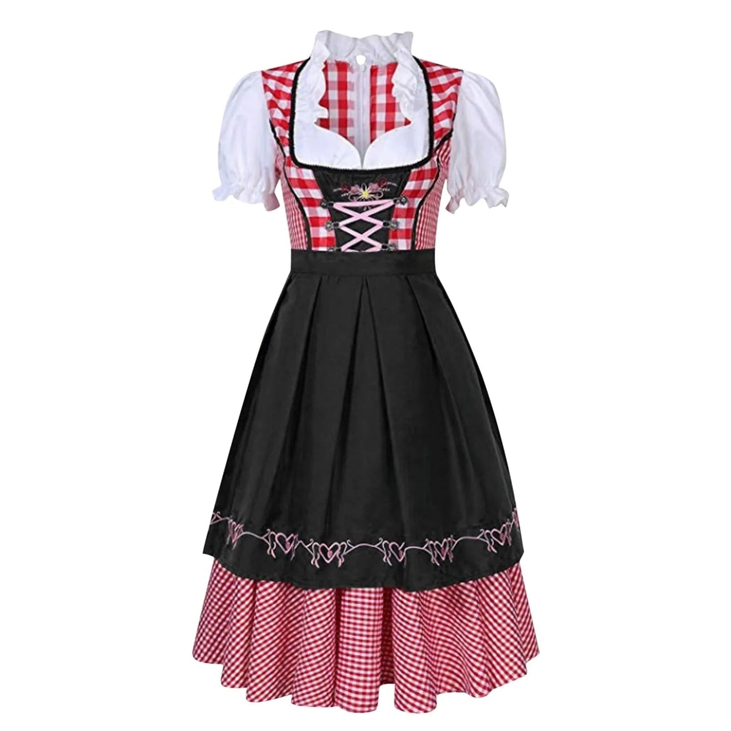 Karierte Oktoberfest Dirndl